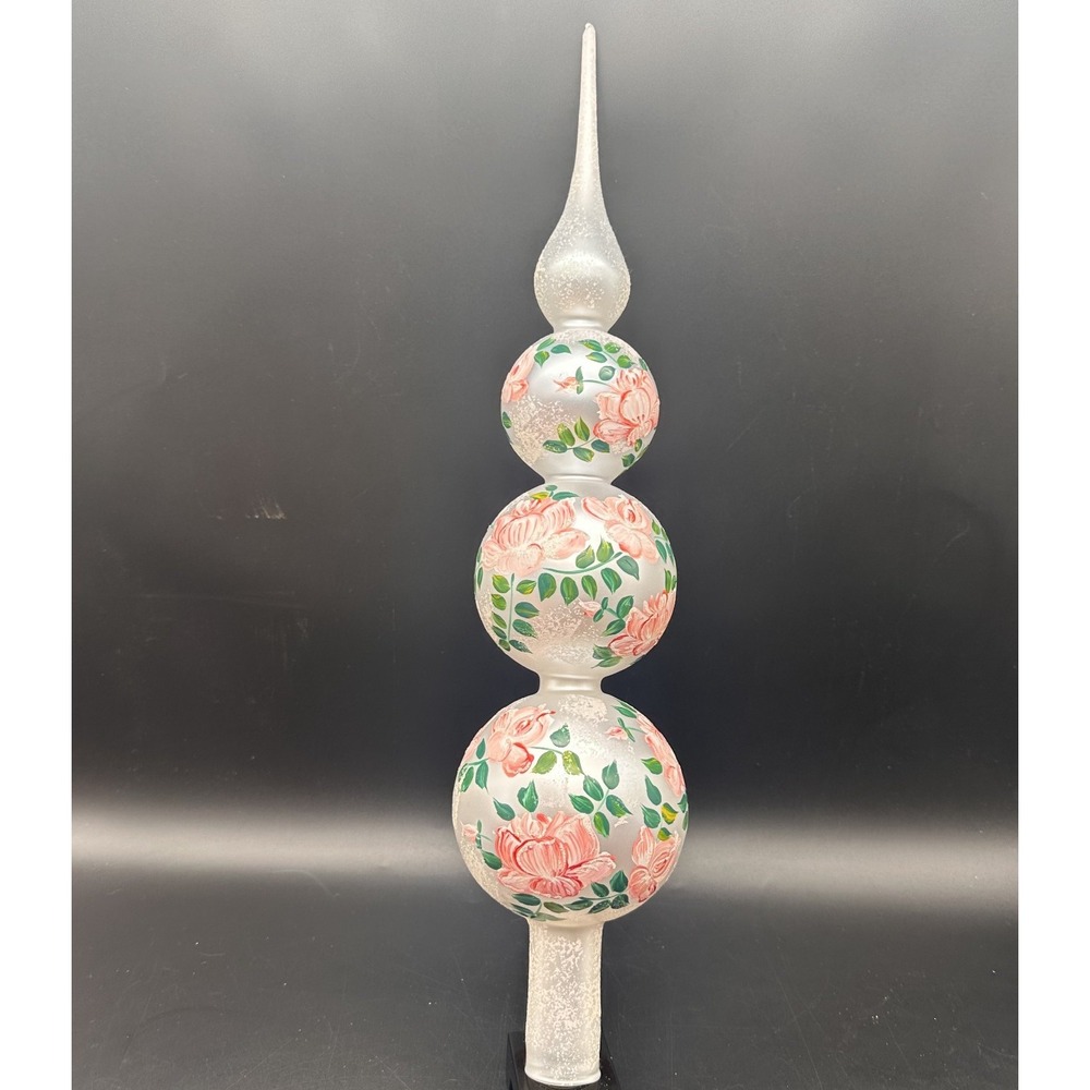 1997 CHRISTOPHER RADKO ROSEDOWN FINIAL 97-415-0 19"‎